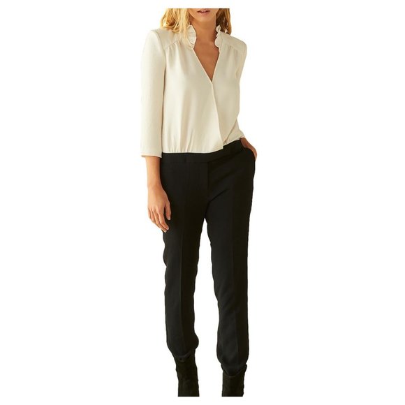 ba&sh Candice Jumpsuit Ecru